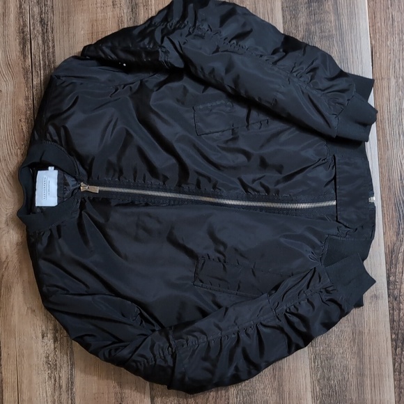 ElevenParis LA Collection Bomber/Flight Jacket Size Large In Black - Picture 1 of 12